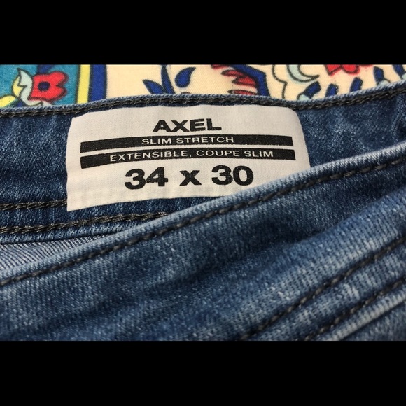 DAVID BITTON"Buffalo"MEN'S’ JEANS. AXEL SLIM/STRETCH 34x30.SUPER FRESH.LIKE NWOT - Picture 4 of 6